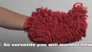 Ultra Soft Chenille Dusting Mitt Use wet or dry [upl. by Billen]