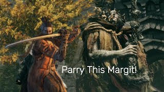 Beating Margit with Sekiro Parry Mechanics [upl. by Noed]