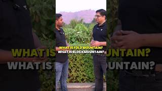 Mrunal Sir asking Sudarshan Sir Black vs Fold Mountains  Geography Concepts for UPSC [upl. by Liahus]