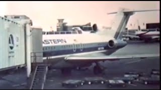 Eastern Airlines Boeing 727100  Takeoff from ChicagoOHare Airport [upl. by Helms]