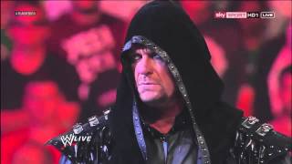 The Undertaker Returns on WWE Raw 1000 And Helps Kane [upl. by Nuris238]