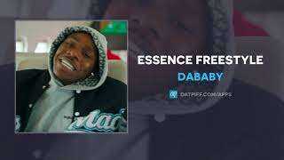 DaBaby  Essence Freestyle AUDIO [upl. by Ahseki]