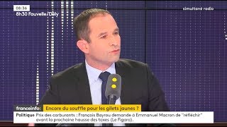 Benoît Hamon France Info 22 novembre 2018 [upl. by Karon]