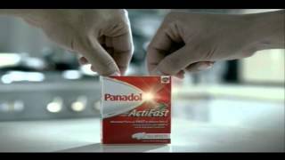 Panadol Actifast  Malaysia TVC 2011 [upl. by Ellinnet810]