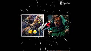 thanos vs Iron Man 💀☠️ ironman foryou capcut shortsfeed [upl. by Britte]