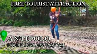 FREE TOURIST ATTRACTIONS IN ANTIPOLO HINULUGANG TAKTAK [upl. by Meihar]