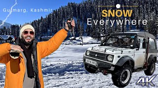 Snowfall In Gulmarg Kashmir  Very Unfortunate By Tourism Kashmir  The Umar [upl. by Arinayed]