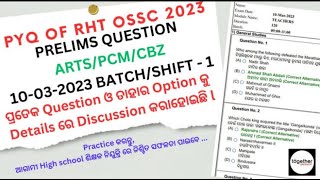 RHT Prelims Pyqs 2023  LTR 2024  Social Science class 3 [upl. by Erdua]