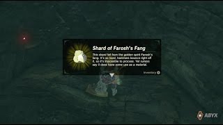 Dónde encontrar Shard of Faroshs Fang  The Legend of Zelda Breath of the Wild [upl. by Valma]