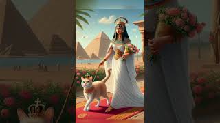 Cat and Egyptian princess mummy cutecatcatscatloverkittensadstorycutecatcatvideopoorcat [upl. by Naaman]