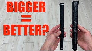 Is Bigger Better Testing JumboMax Golf Grips [upl. by Vary502]