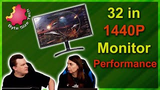 What Is The Performance On 32in 1440p Monitor [upl. by Ylam]