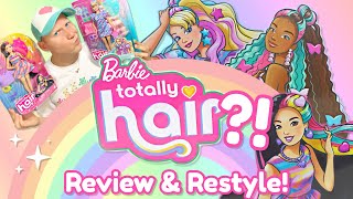 Totally Hair Barbie  2022 🤍 Review amp Magical Girl Restyle [upl. by Condon624]