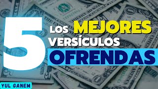 🔴Los 5 versículos MÁS PODEROSOS para las OFRENDAS💸  APLICALOS y serás PRÓSPERO  Ofrendas y DIEZMOS [upl. by Nanerb]