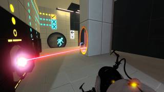 Portal 2 walkthrough  Chapter 4 The Surprise  Test Chamber 20 [upl. by Maurine706]