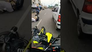 Duke250 crash 😭full video is available on this channel 😭bikestunt rider wheelie dehradun [upl. by Daphna427]