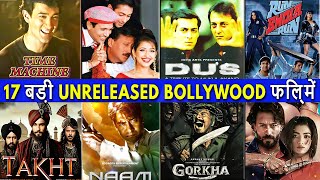 17 BIG Unreleased Bollywood Movies of All Time  Bollywood Unreleased or Shelved Hindi Films List [upl. by Way762]