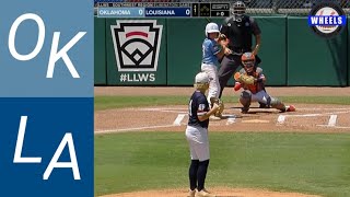 Oklahoma vs Louisiana CRAZY GAME  LLWS Southwest Regional Elimination Game  2023 LLWS Highlights [upl. by Aneert]