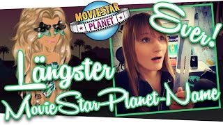 ►Längster MovieStarPlanetName Ever◄ Lets Play MovieStarPlanet mit Miri 189 [upl. by Steep219]