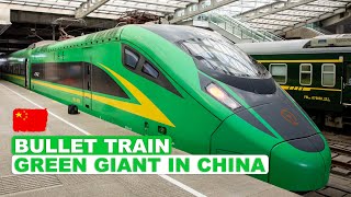 Riding The Green Giant CR200J  China Bullet Train  First Class  Shanghai To Jiaxing [upl. by Aicac]