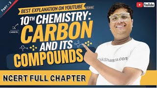 Class 10 Chemistry Chapter 4 carban and its compounds Part 3 10thncert 10thchemistry science [upl. by Oglesby]