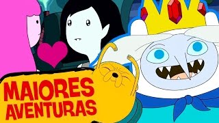 7 MELHORES AVENTURAS DE HORA DE AVENTURA [upl. by Ecnerual]