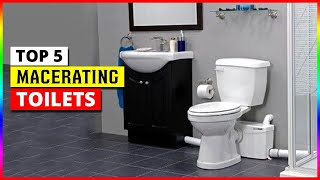 Top 5 Best Macerating Toilets in 2024 [upl. by Letsirhc829]