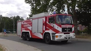 DER LANGE MAN  SPECIAL Securitas Werkfeuerwehr ULF70001000 Chemiepark BitterfeldWolfen FW West [upl. by Briana214]