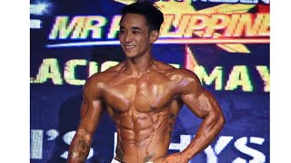 Front and Back pose Mr Philippines 2017 overall champion [upl. by Trumaine]