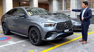 NEW 2024 Mercedes GLE AMG Coupe  Full Review GLE53 Sound Interior Exterior [upl. by Rramaj]