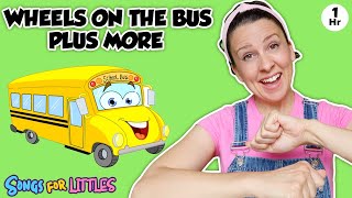 Wheels On The Bus  More Nursery Rhymes amp Kids Songs  Educational Videos for Kids amp Toddlers [upl. by Ylenaj355]