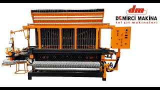 AUTOMATIC HEXAGONAL NETTING MACHINE MODEL ADG3 [upl. by Hugh607]