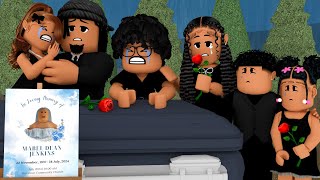 ATTENDING OUR CRAZY FAMILY FUNERAL CHAOTIC FAMILY DRAMA  Bloxburg Family Roleplay [upl. by Bern322]