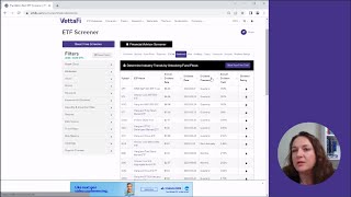 How To Use the ETF Screener on ETFdbcom with Lara Crigger [upl. by Eigroeg115]