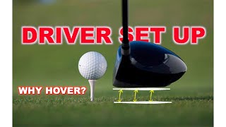 DRIVER SET UP Can hovering the club help your game [upl. by Katz]