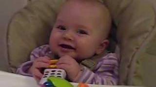 Larken Babys First Words Baby Babbling Babble Talk [upl. by Mellar903]