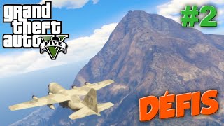 GTA V  DÉFIS DE FOLIE 2  TITAN  JETS VS MONT CHILIAD  D [upl. by Assed]