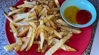 French fries in Air Fryer  How to Make Crispy French Fries Recipe I Homemade Perfect French Fries [upl. by Ajiram951]