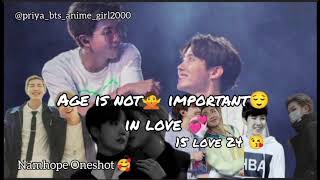 Namhope Oneshot🥰  15 Love 24 😘  தமிழ் voice😘namhopenamhopeffnamjoon hobijhopeffrmffrmjhope [upl. by Kant]