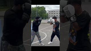 Cracra vs Sharod BOXING [upl. by Epolulot]