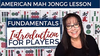 American Mah Jongg Lesson Fundamentals 1P Introduction for Players mock card [upl. by Niarda]