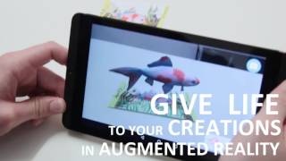 Augmented Reality Coloring on OpenSpace3D [upl. by Ide450]