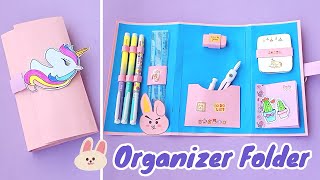 DIY FOLDER ORGANIZER  BACK TO SCHOOL  Crafts DIY  how to make folder organizer  Diy organizer [upl. by Florrie]