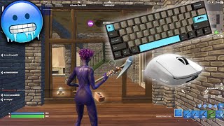 Custom Keyboard ASMR 🥶 Fortnite Tilted Towers ZoneWars Gameplay 180 [upl. by Lasser]