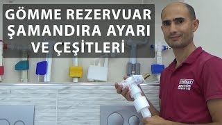 GÖMME REZERVUAR ŞAMANDIRA AYARI DEĞİŞİMİ VE ÇEŞİTLERİ [upl. by Nibuz]