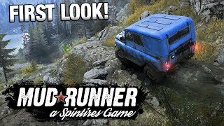 Spintires Mudrunner  American Wilds 1 of 3 [upl. by Volney903]