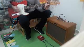 Fulltone 69 Fuzz Telecaster5e3 Replica [upl. by Ardnos]