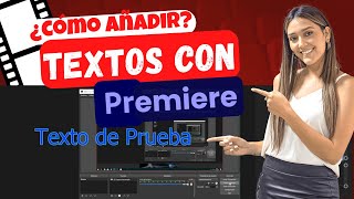 🔥DESCUBRE COMO Agregar TEXTO en Adobe Premiere Pro 2024  COMO Agregar Titulo en Premiere 2024 📑 [upl. by Goeger118]