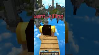 Hacking With Glint Client In Skywars [upl. by Lekcim]