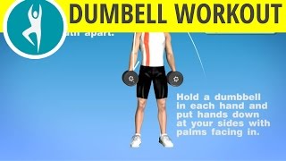 Forearms and Biceps Dumbbell Workout for Men  Cross Body Hammer Curl [upl. by Highams894]